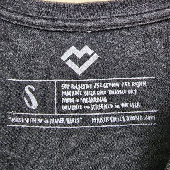 Maker Valley Shine bright rainbow graphic short sleeve t-shirt womans size small - Picture 2 of 6